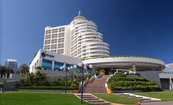 Hotel Enjoy, Punta del Este, donde tendrá lugar la cumbre