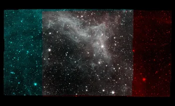 Nebulosa de California en detalle.