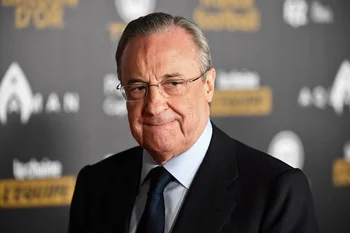Florentino Pérez, presidente de la Superliga