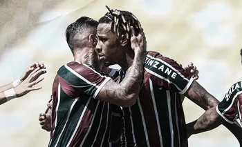 El afiche de Fluminense tras su triunfo