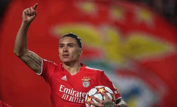 Darwin Núñez, goleador de Benfica y figura en Europa
