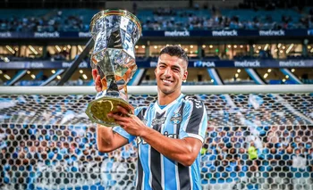 Suárez vuelve a escena tras ganar el Torneo Gaúcho