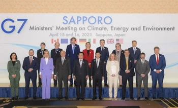 Los responsables de energía y medio ambiente de Alemania, Canadá, Estados Unidos, Francia, Italia, Japón y Reino Unido reunidos en Sapporo, Japón, están reunidos
