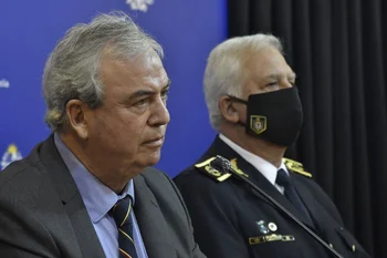 El ministro del Interior presentó las cifras de delitos del 2021