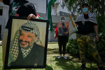 Yasir Arafat, expresidente de la Organización para la Liberación de Palestina