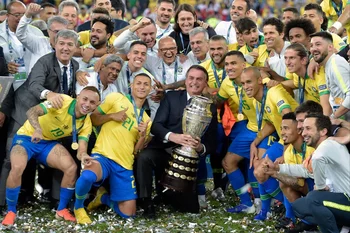 Foto de archivo, Copa América 2019. Bolsonaro hizo el anuncio la tarde de este martes