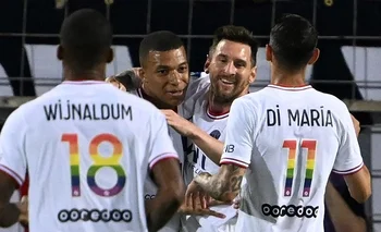 La camiseta de PSG con el arco iris