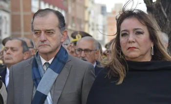 Guido Manini Ríos e Irene Moreira