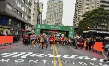 Así fue la largada de la Maratón de Montevideo 2023