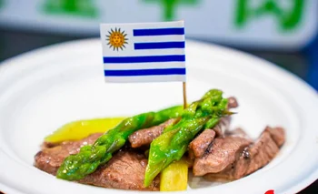 Degustación de carnes uruguayas en China.