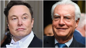 Elon Musk y Orlando Davot