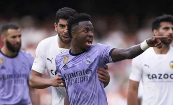 Vinícius Jr., de Real Madrid, la tarde en que volvió a recibir insultos racistas ante Valencia