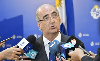 El subsecretario de Interior, Guillermo Maciel, fue el encargado de dar a conocer los resultados de la investigación administrativa por la fuga de Morabito sobre 28 funcionarios