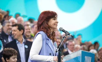 La ex presidenta Cristina Kirchner, optimista sobre el gobierno de Javier Milei