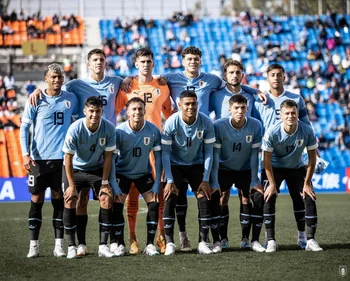 La selección uruguaya sub 20 se juega la clasificación a cuartos