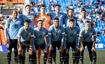 La sub 20 de Uruguay