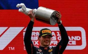 Max Verstappen ganó en Francia