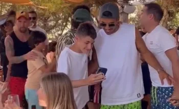 Suárez y Messi en sus vacaciones en Ibiza