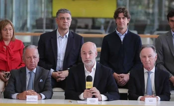 Rodríguez Larreta junto a los principales candidatos a jefe de gobierno