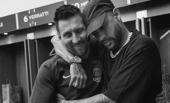Neymar saludó a Lionel Messi por su despedida de Paris Saint-Germain