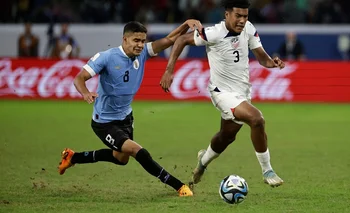 Rodrigo Chagas en acción en el Mundial sub 20