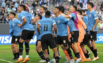 Uruguay celebra la clasificación a la final del Mundial sub 20
