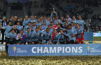 La selección sub 20 de Uruguay campeona del mundo