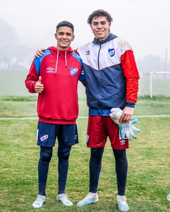 Rodrigo Chagas y Facundo Machado, campeones del mundo sub 20 que regresaron a Nacional
