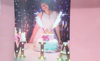 Mía García, la adolescente fallecida en el accidente de un ómnibus de Copsa del pasado 12 de enero