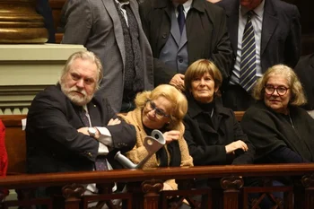 Los familiares de los senadores de la época, como Wilson Ferreira Aldunate, también estuvieron presentes