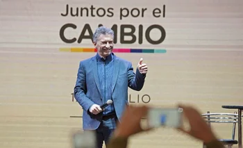 Mauricio Macri anunció que no será candidato a presidente.