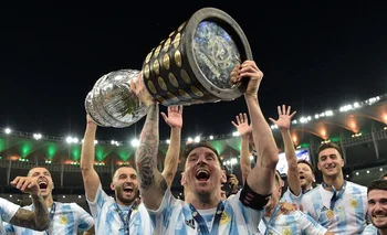  Argentina ganó la última Copa América