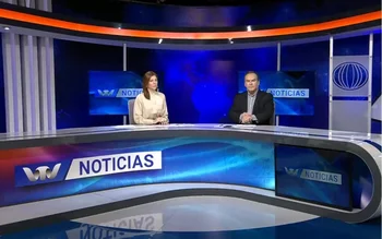 La edición del mediodía de VTV Noticias quedó a cargo de Humberto De Vargas de forma temporal