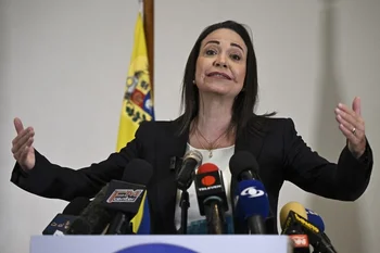 Precandidata presidencial por la oposición, María Corina Machado disparó munición gruesa contra el gobierno de Nicolás Maduro.