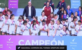 Nacional ganó el Apertura 2023 de fútbol femenino