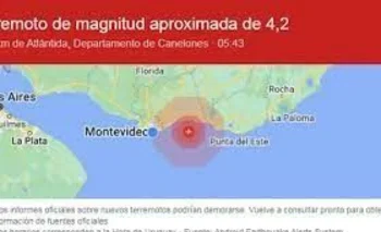 imagen del sistema Android Earthquake Alerts System.