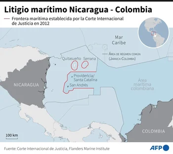 Disputa sobre límites marítimos entre Colombia y Nicaragua