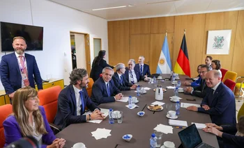 El presidente Alberto Fernández mantuvo una reunión bilateral con el canciller federal de Alemania, Olaf Scholz.