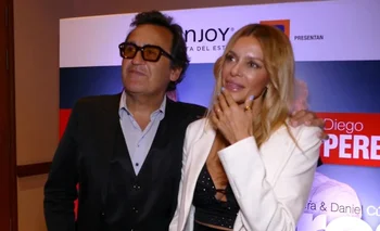 Álvaro Navia y su pareja Vanina Escudero
