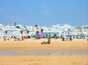 Playa de los Bateles, Cádiz.