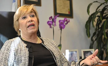 Susana Signorino, presidenta de la Jutep