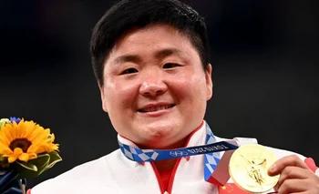 Gong Lijiao ganó la medalla de oro en lanzamiento de bala en Tokio