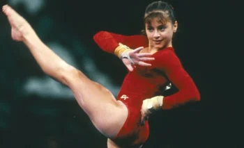 Dominique Moceanu compitió en los Juegos Olímpicos de 1996 a los 14 años