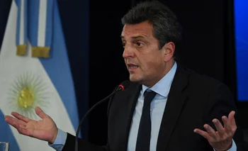 Archivo. El ministro de Economía, Sergio Massa