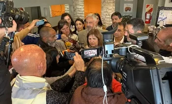 Patricia Bullrich fue agredida en San Luis y apuntó contra el gobernador Rodríguez Saá