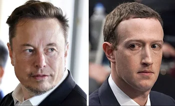 Pelea de multimillonarios: Zuckerberg versus Musk.