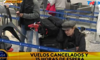 Paro de maleteros impiden la salida de más de 40 vuelos en Ezeiza, Aeroparque y Córdoba