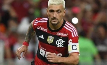 De Arrascaeta se prepara para otro partido de Flamengo