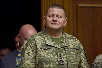 General Valerij Zaluznyj, comandante de las fuerzas armadas de Ucrania