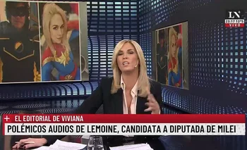 Viviana Canosa en su programa de LN+